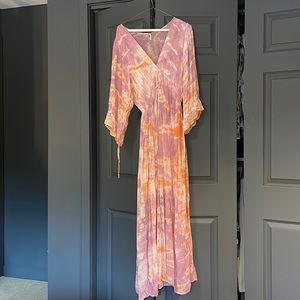 Sheer maxi dress